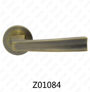 Цинковый сплав Zamak алюминиевая ручка двери розетки с круглой розеткой (Z01084)