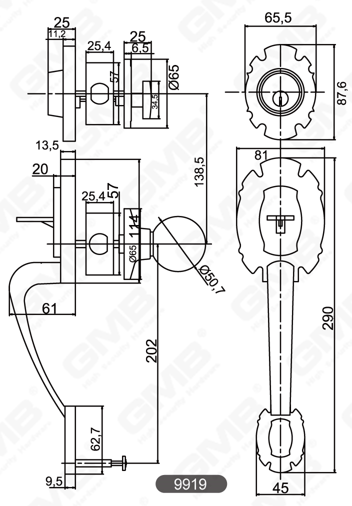 01 Ручка Grip Lock Series-20