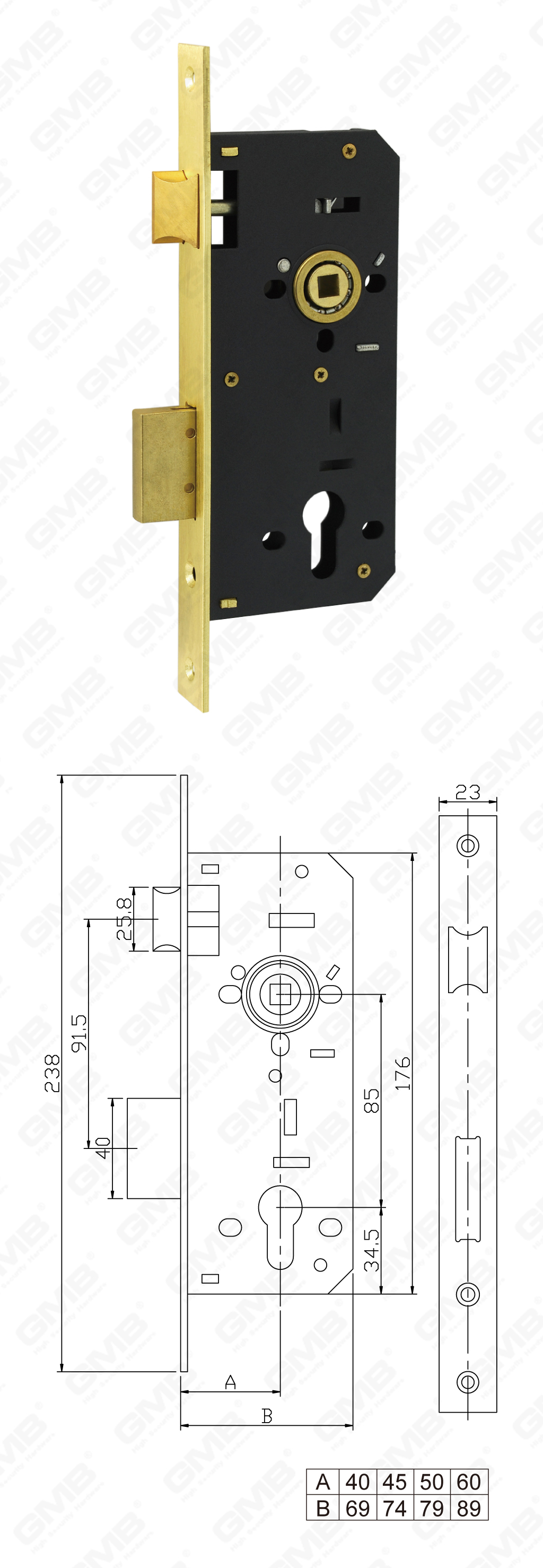 02 Замок врезной第五部分_194-40R-45R-50R-60R-104