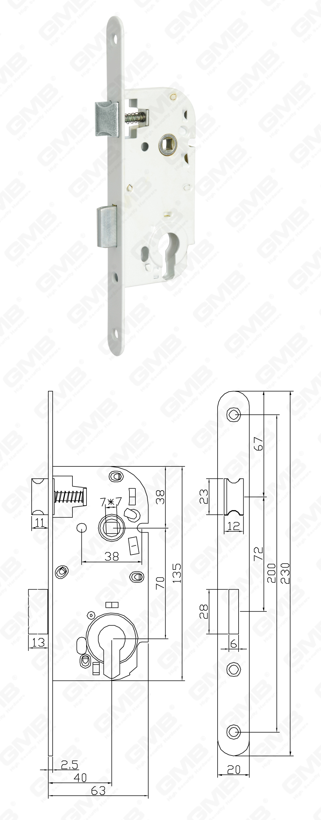 02 Замок врезной第四部分_781-32
