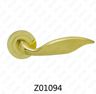 Цинковый сплав Zamak алюминиевая ручка двери розетки с круглой розеткой (Z01094)