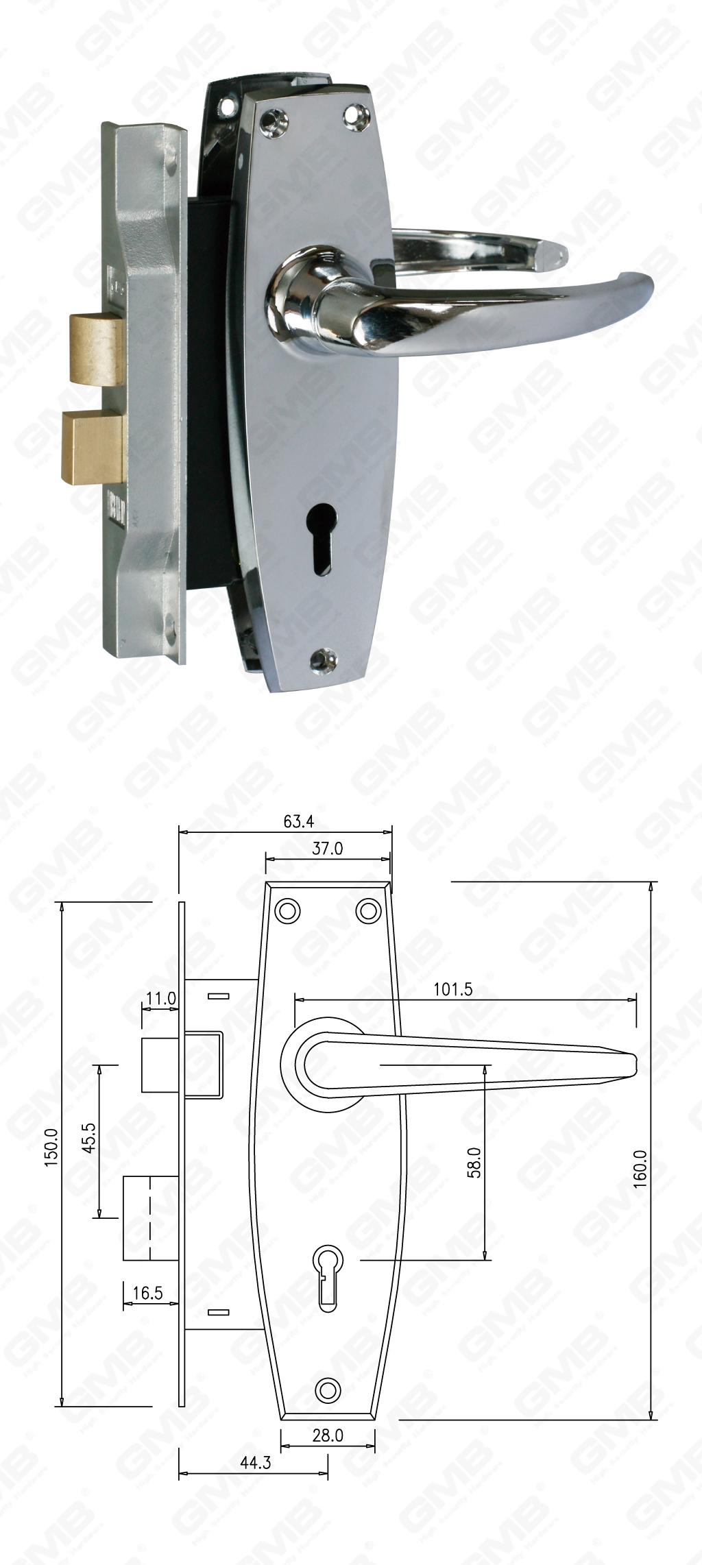 07 Комплект замков_ RC7534-46