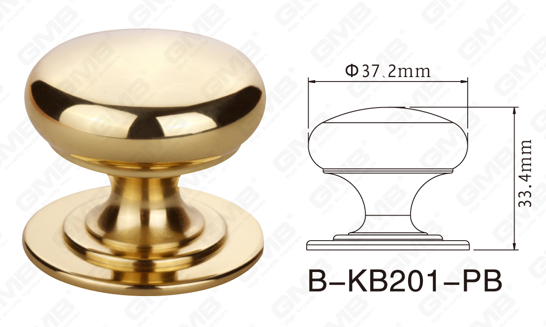 06 латунная ручка _b-kb201-pb-74