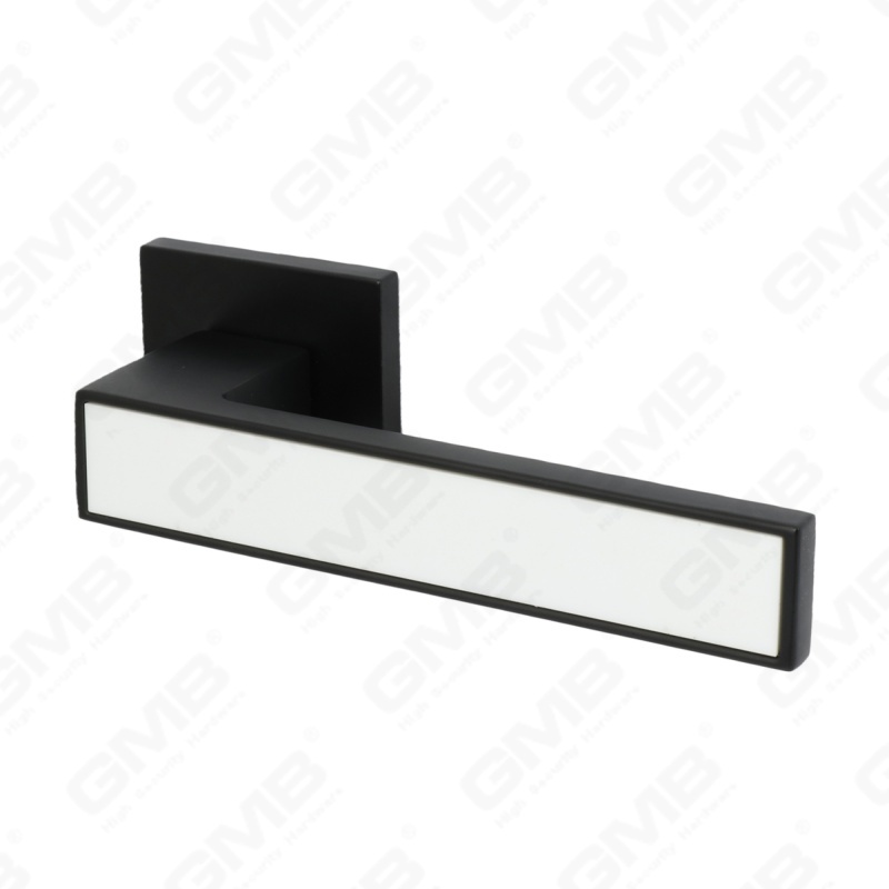 Новая современная алюминиевая дверная ручка для украшения дома на круглой розетке