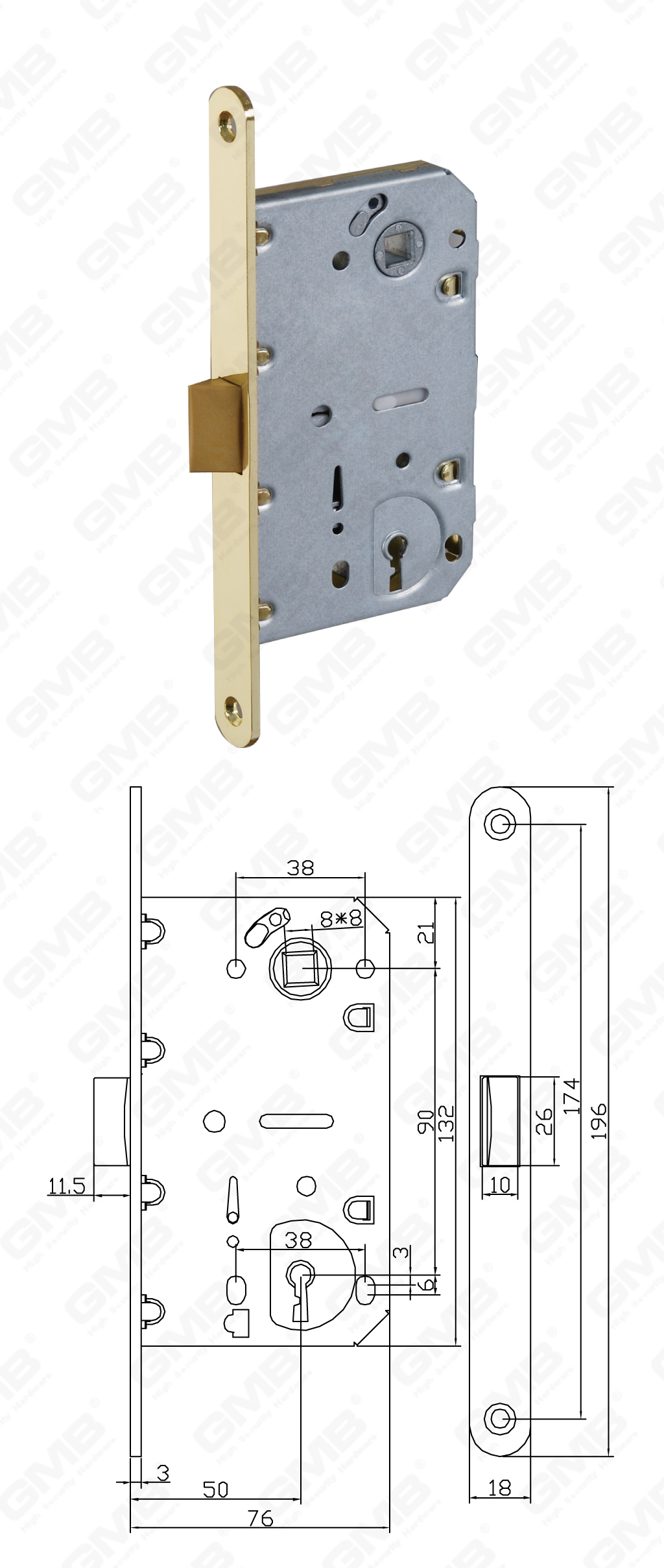02 Замок врезной_410K-S-58