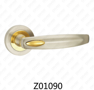 Цинковый сплав Zamak алюминиевая ручка двери розетки с круглой розеткой (Z01090)