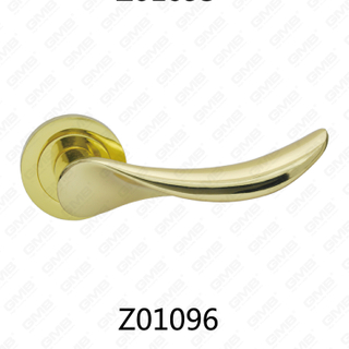 Цинковый сплав Zamak алюминиевая ручка двери розетки с круглой розеткой (Z01096)