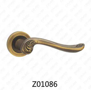 Цинковый сплав Zamak алюминиевая ручка двери розетки с круглой розеткой (Z01086)