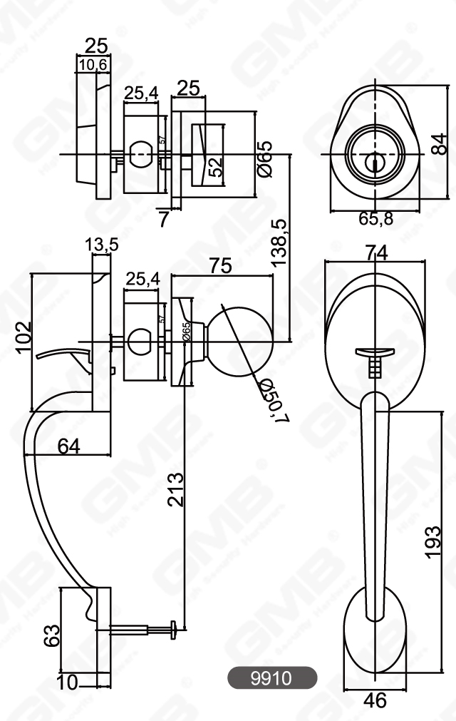 01 Ручка сцепления серия серии-02