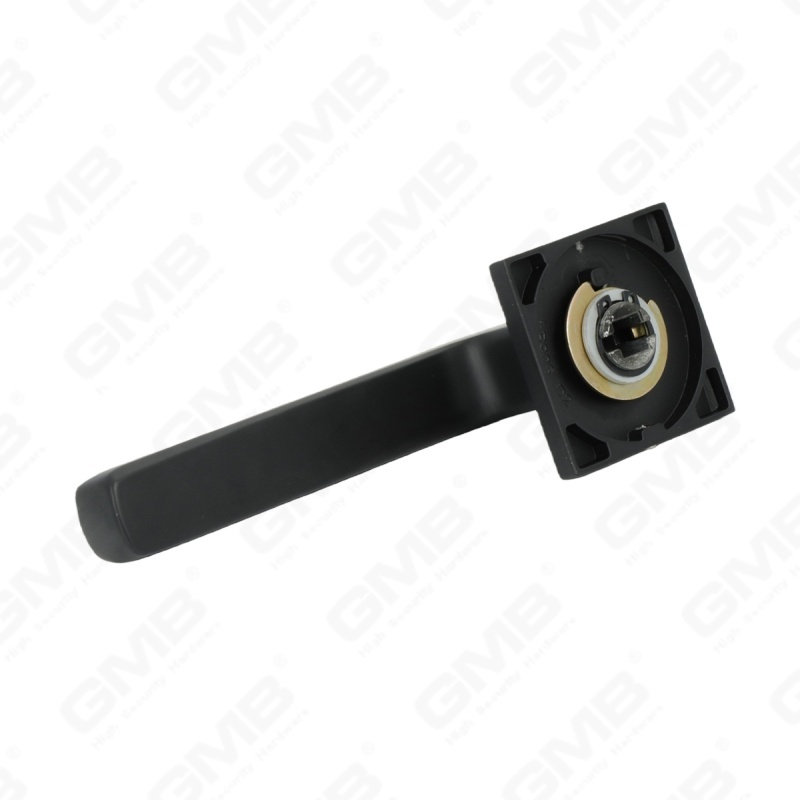 Новая современная алюминиевая дверная ручка для украшения дома на круглой розетке