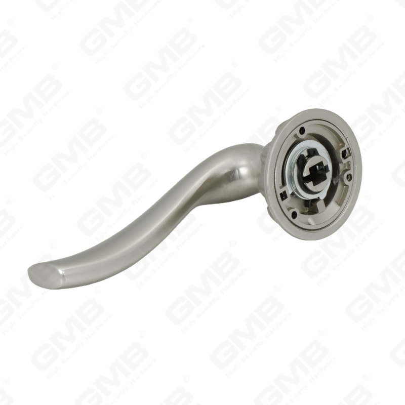 Новая современная алюминиевая дверная ручка для украшения дома на круглой розетке