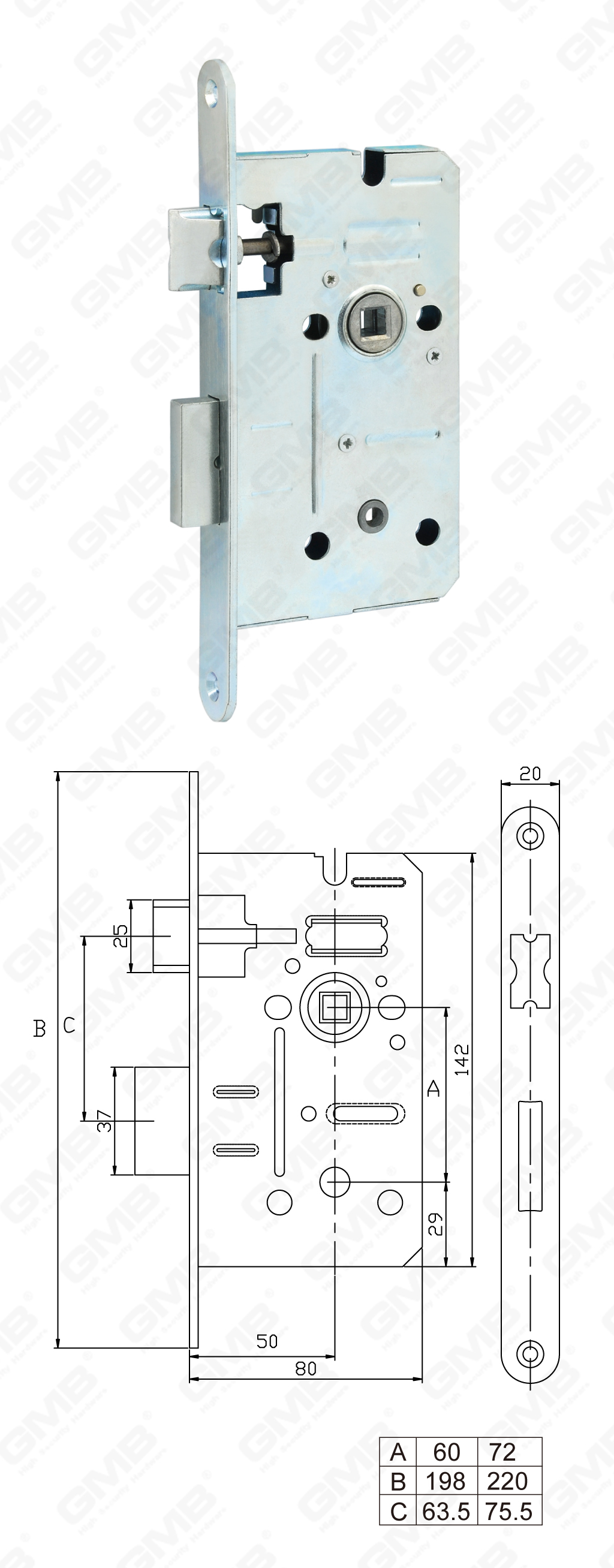 02 Замок врезной第四部分_Z65C-Z75C-105