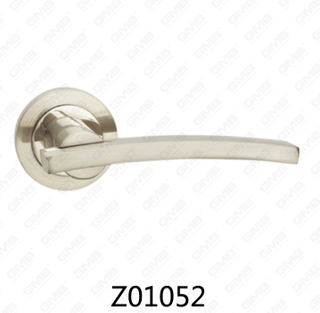 Цинковый сплав Zamak алюминиевая ручка двери розетки с круглой розеткой (Z01052)
