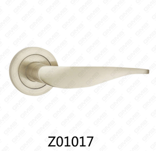 Цинковый сплав Zamak алюминиевая ручка двери розетки с круглой розеткой (Z01017)
