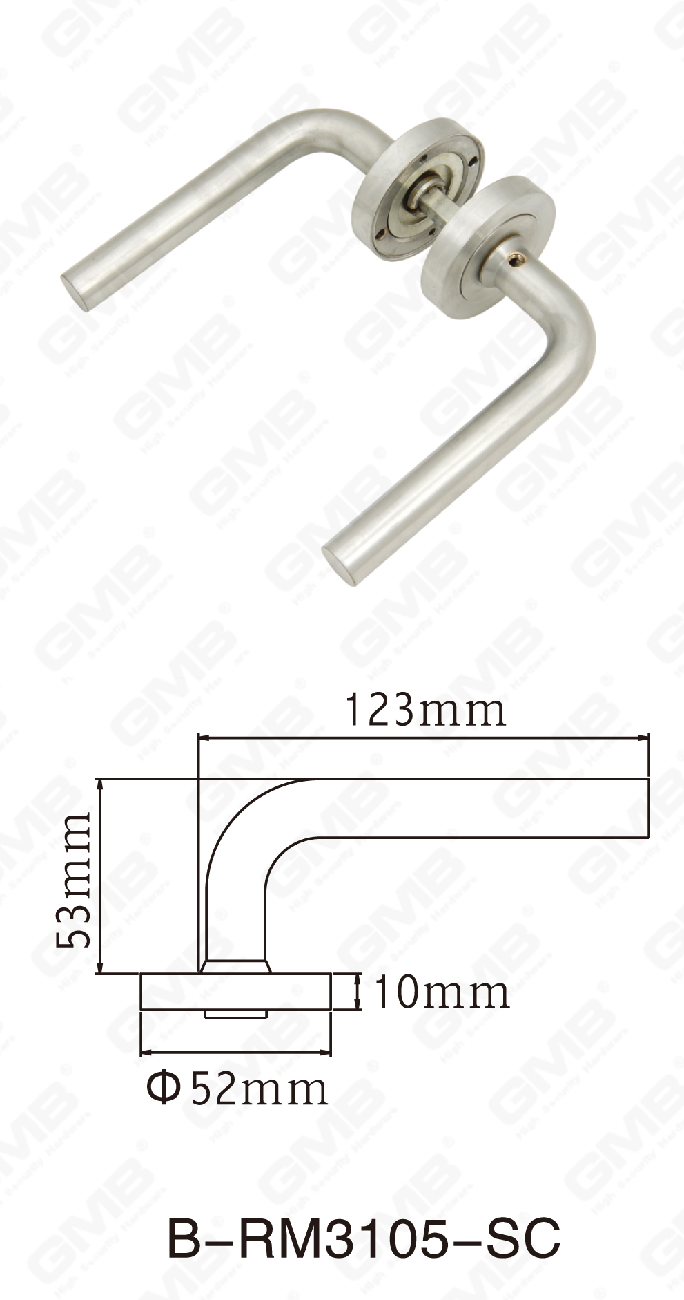 06 латунная ручка _b-rm3105-sc-34