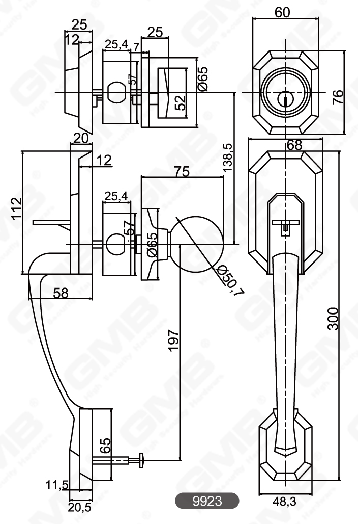 01 Ручка Grip Lock Series-30