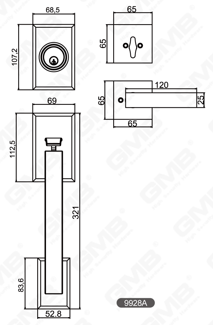 01 Ручка сцепления серия серии-34