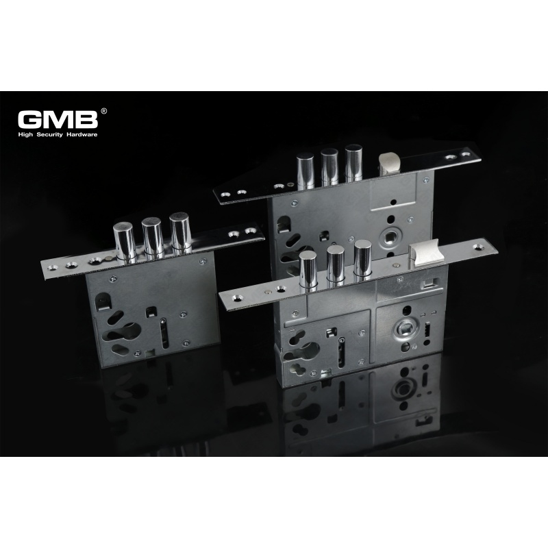 Дверной замок с высоким уровнем безопасности. Прочный корпус замка. Врезной дверной замок наружной двери (816).