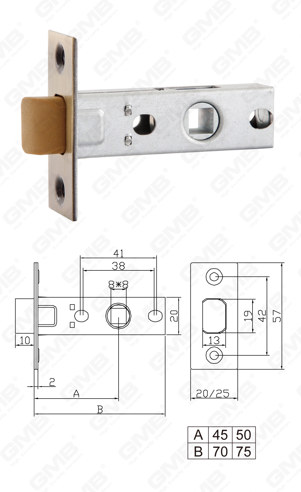 02 Замок врезной第一部分_C-03B-S-32